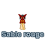 Sable rouge